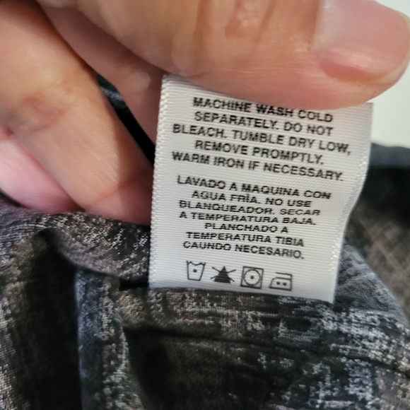 Nat Nast Silk Blend Printed Men's Shirt XXL Black - Picture 5 of 8